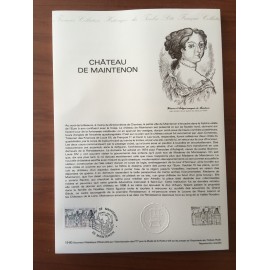 Document Officiel 2082 Chateau de Maintenon  1980 num 19-80