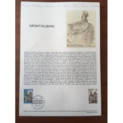 Document Officiel 2083 Montauban  1980 num 15-80