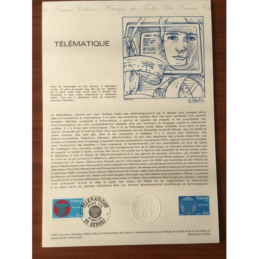 Document Officiel 2130 telematique  1981 num 12-81