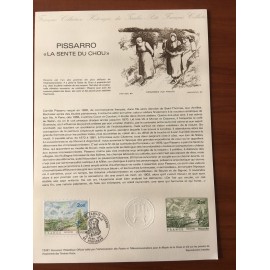 Document Officiel 2136 tableaux Pissaro  1981 num 15-81