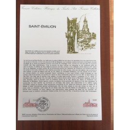 Document Officiel 2162 Saint Emilion 33  1981 num 39-81
