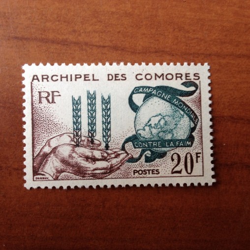 Comores 26 ** MNH Contre la faim en 1963
