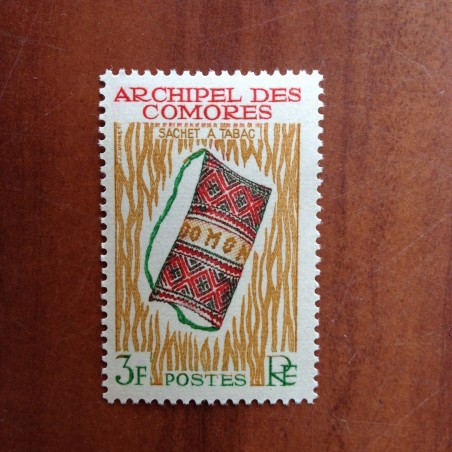 Comores 29 ** MNH Sachet Tabac en 1963