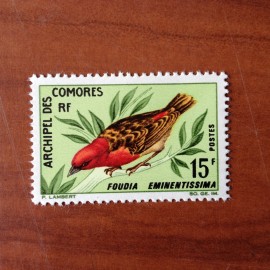 Comores 43 ** MNH Oiseaux Bird en 1967