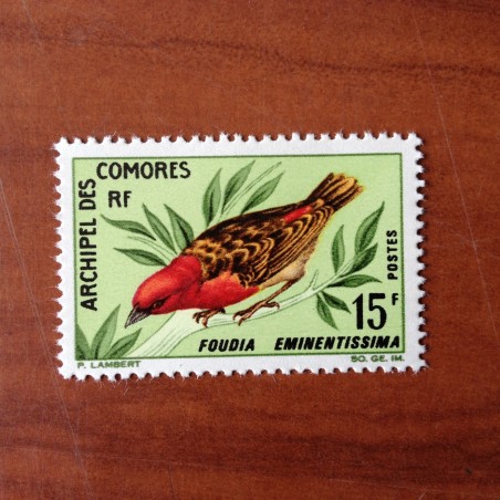 Comores 43 ** MNH Oiseaux Bird en 1967