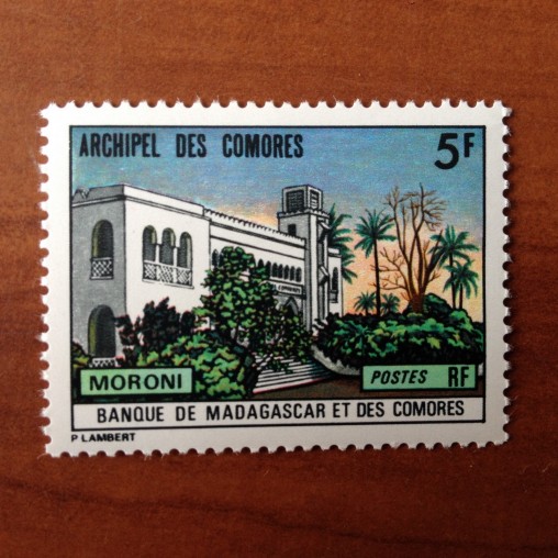 Comores 84 ** MNH Banque en 1973