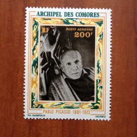 Comores PA 57  ** MNH Pablo Picasso en 1973