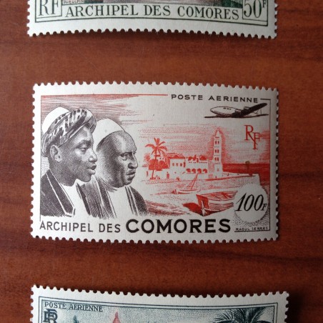Comores PA 2  ** MNH Moroni en 1950