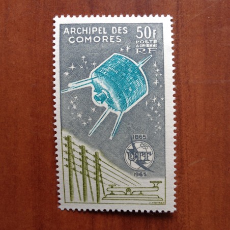 Comores PA 14  ** MNH UIT en 1965