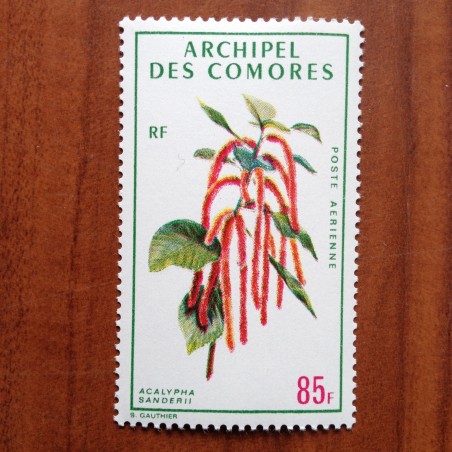 Comores PA 38  ** MNH Fleurs en 1971
