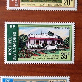 Comores PA 46  ** MNH Palais de Bambao en 1972