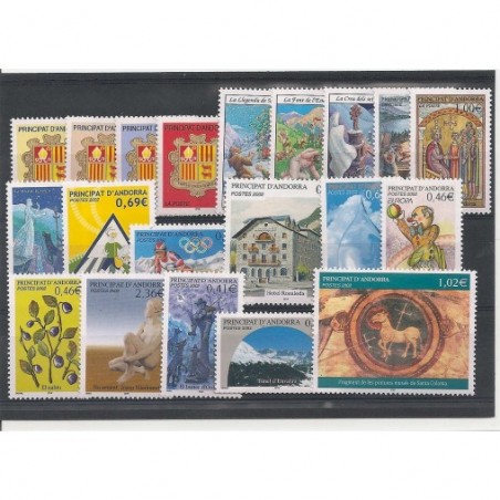 Andorre Annee Complete 2003 MNH ** Superbe