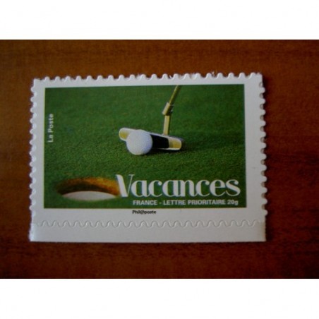 France Autoadhésifs Yvert num 170 Vacances vertes golf Annee 2008