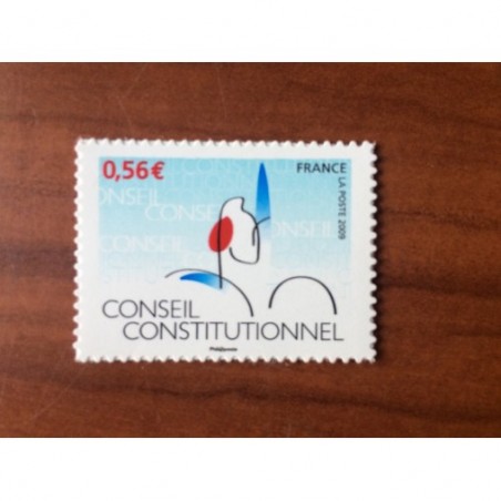 France Autoadhésifs Yvert num 337A Conseil constitutionnel 1er tirage plus rare Annee 2009