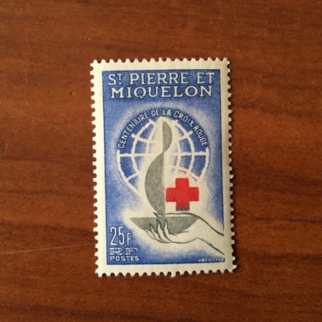 Saint Pierre et Miquelon 369 ** MNH Croix Rouge année 1963