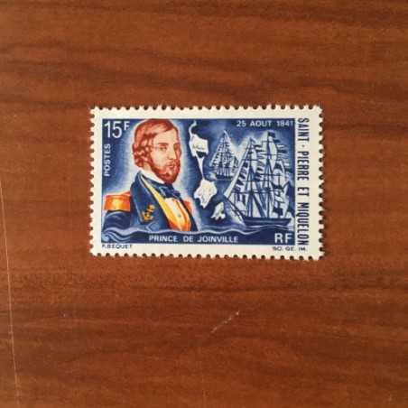 Saint Pierre et Miquelon 382 ** MNH Prince de Joinville année 1968