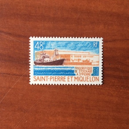 Saint Pierre et Miquelon 406 ** MNH Frigorifique année 1970