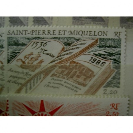 Saint Pierre et Miquelon 470 ** MNH Jacques Cartier année 1986