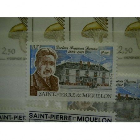 Saint Pierre et Miquelon 476 ** MNH Medecin Dunan année 1987