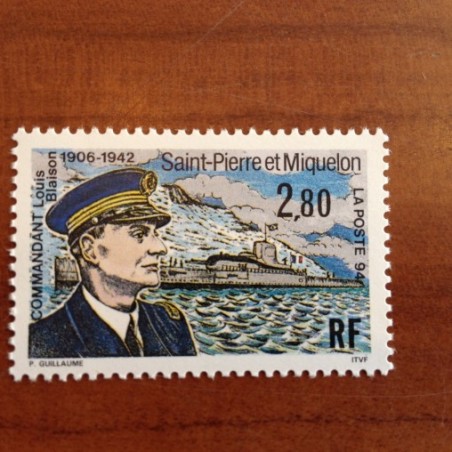 Saint Pierre et Miquelon 592 ** MNH Louis Blaison année 1994