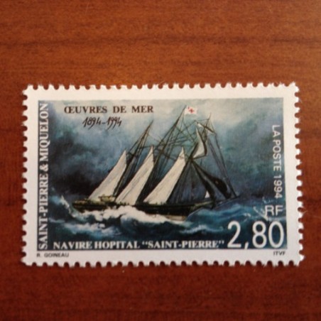 Saint Pierre et Miquelon 598 ** MNH uvres de Mer année 1994