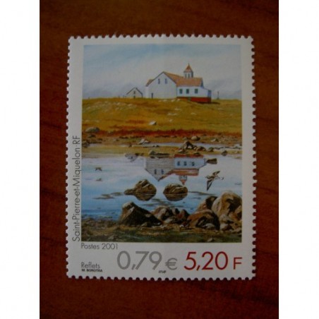 Saint Pierre et Miquelon 743 ** MNH Tableau Borotra année 2001