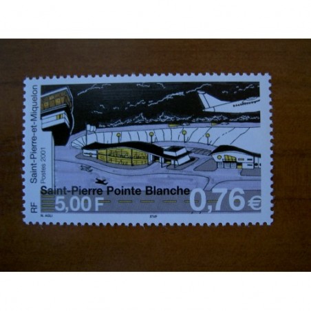 Saint Pierre et Miquelon 753 ** MNH Aeroport année 2001