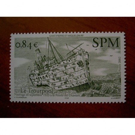 Saint Pierre et Miquelon 784 ** MNH Navire bateau année 2002