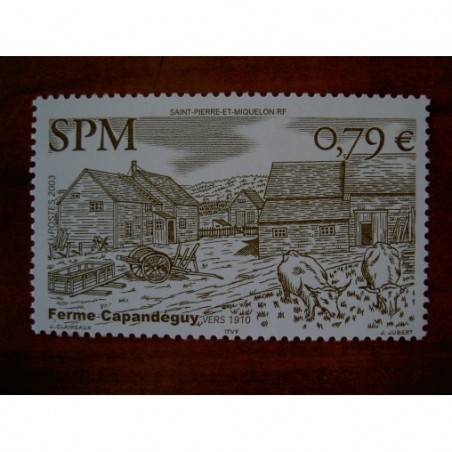 Saint Pierre et Miquelon 792 ** MNH Ferme de Capandéguy année 2003
