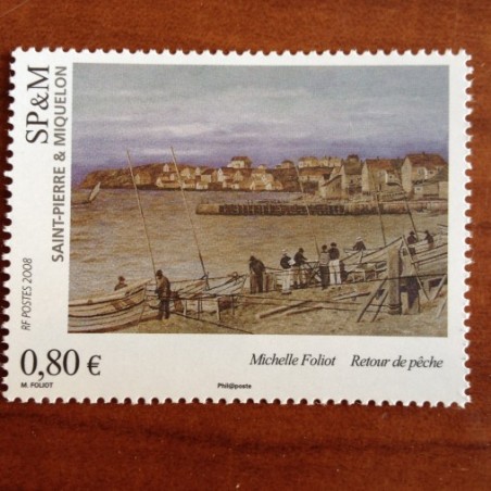 Saint Pierre et Miquelon 924 ** MNH Tableau Foliot année 2008