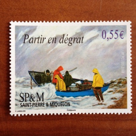 Saint Pierre et Miquelon 926 ** MNH Tableau Langlois année 2008