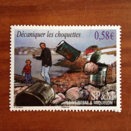 Saint Pierre et Miquelon 1008 ** MNH décaniquer les choquettes année 2011