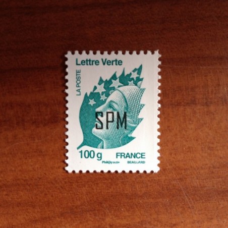 Saint Pierre et Miquelon 1040 ** MNH Serie courante Beaujard année 2012