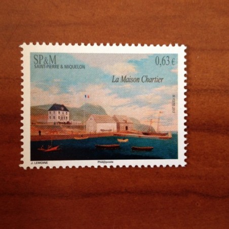 Saint Pierre et Miquelon 1061 ** MNH Maison Chartier année 2013