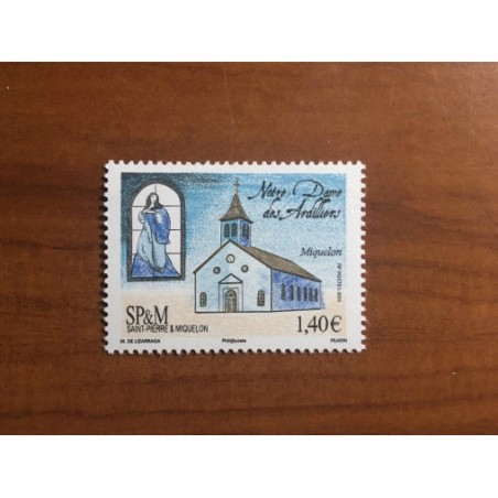 Saint Pierre et Miquelon 1157 ** MNH Eglise Ardilliers année 2016
