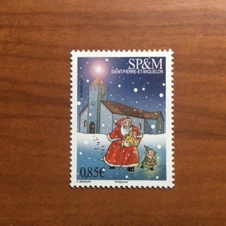 Saint Pierre et Miquelon 1195 ** MNH Père Noel année 2017