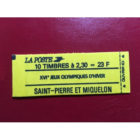Saint Pierre et Miquelon 518 C518 ** MNH Carnet Marianne du Bicentenaire année 1990