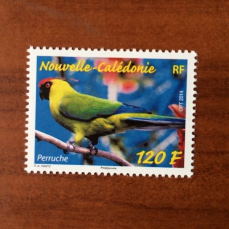 NOUVELLE CALEDONIE Num 1219 ** MNH ANNEE 2014 Oiseau Perruche