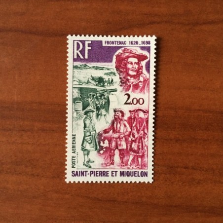 Saint Pierre et miquelon num PA 55 ** MNH en 1973 Frontenac