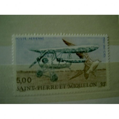 Saint Pierre et miquelon num PA 69 ** MNH en 1990 Pou du ciel Bird Oiseau