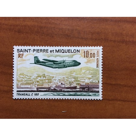 Saint Pierre et miquelon num PA 57 ** MNH en 1973 Avion Transall C160