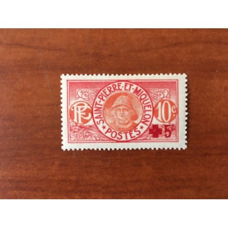 Saint Pierre et Miquelon 105 ** MNH Croix rouge année 1915