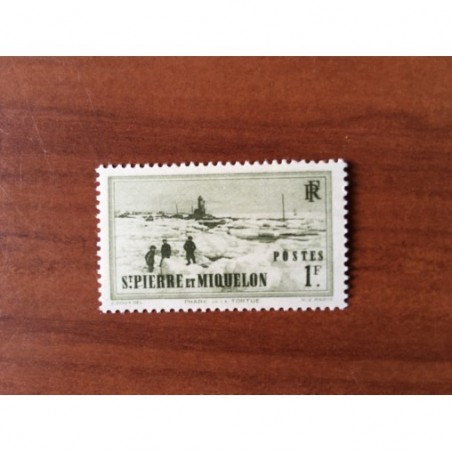 Saint Pierre et Miquelon 201 ** MNH Phare de la Tortue année 1939