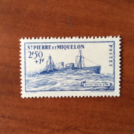Saint Pierre et Miquelon 209 ** MNH Defense de l'empire année 1941
