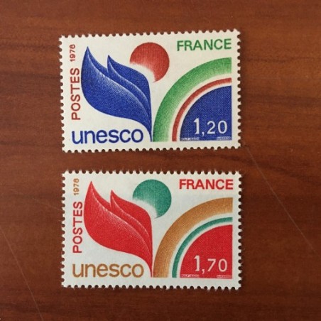 Service 56-57 ** MNH UNESCO Annee 1978