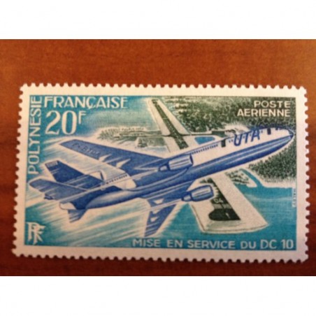 POLYNESIE PA NUM 74 * MH ANNEE DC10 1973