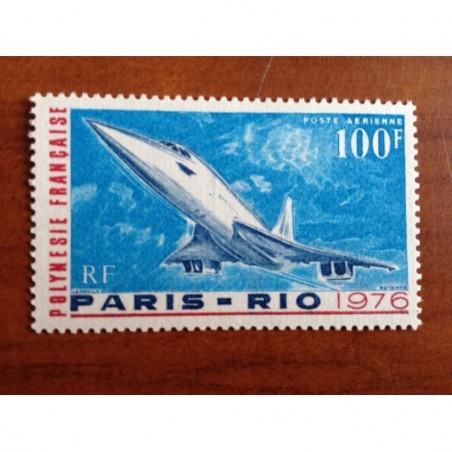POLYNESIE PA NUM 103 ** MNH ANNEE 1976 Concorde
