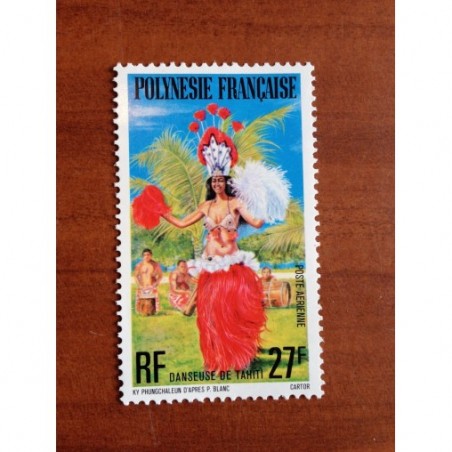 POLYNESIE PA NUM 124 ** MNH ANNEE 1977 danseuses