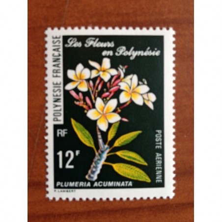 POLYNESIE PA NUM 127 ** MNH ANNEE 1977 Fleurs