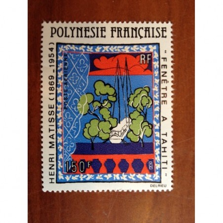 POLYNESIE PA NUM 153 ** MNH ANNEE 1980 Matisse